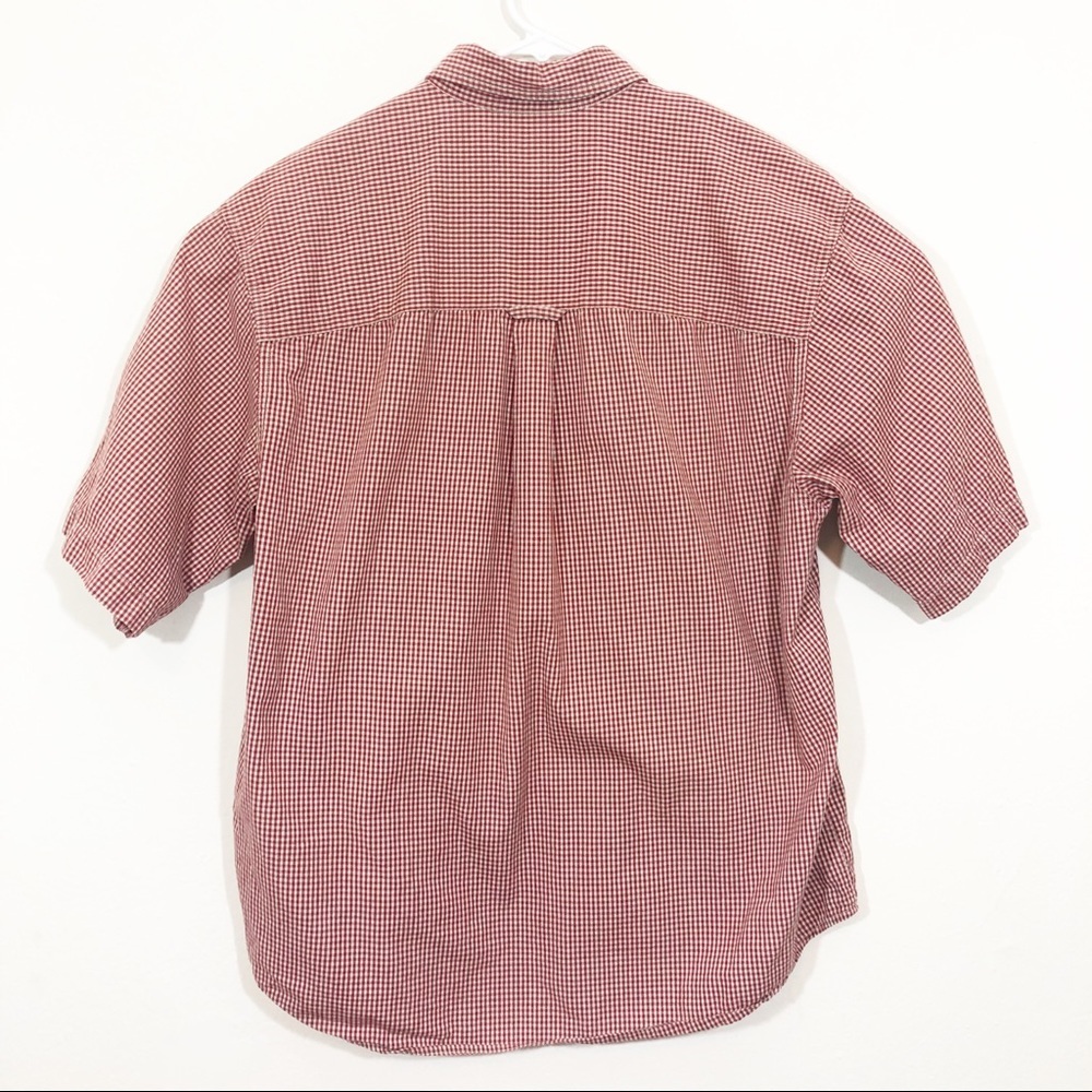 Columbia Checked Button Front Shirt Size Large - Picture 2 of 4